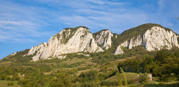Höstlandskap Vulcan Berg Rumänien — Stockfoto