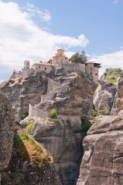 meteora manastırları Yunanistan Tırhala bölgedeki varlaam Manastırı.