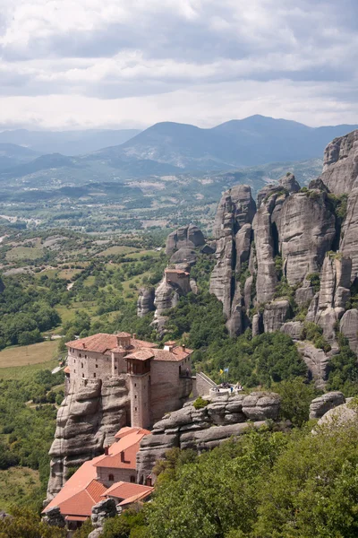 stock image Roussanou Monastery