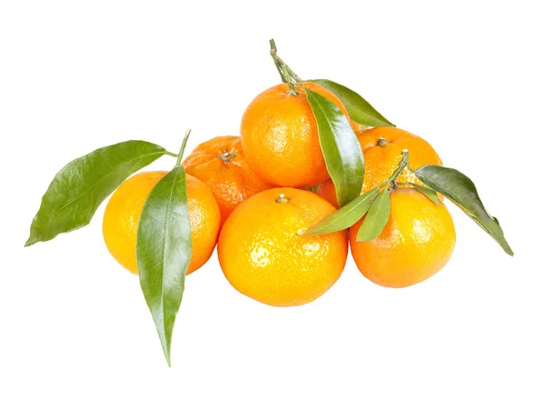 Mandarinas na placa — Fotografia de Stock