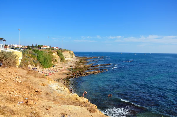 Пляж Португалии — стоковое фото
