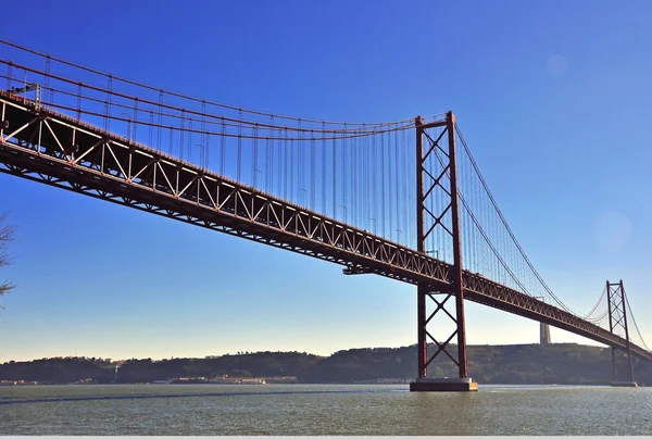 Portugalia Lizbona Most Kwiecień Architektura — Zdjęcie stockowe