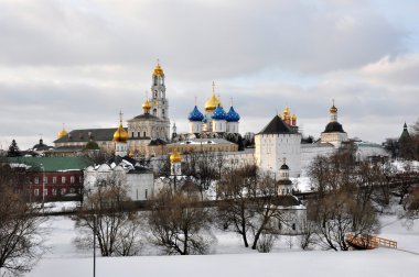 Manastır troice sergieva lavra sergiev posad, Rusya Federasyonu.