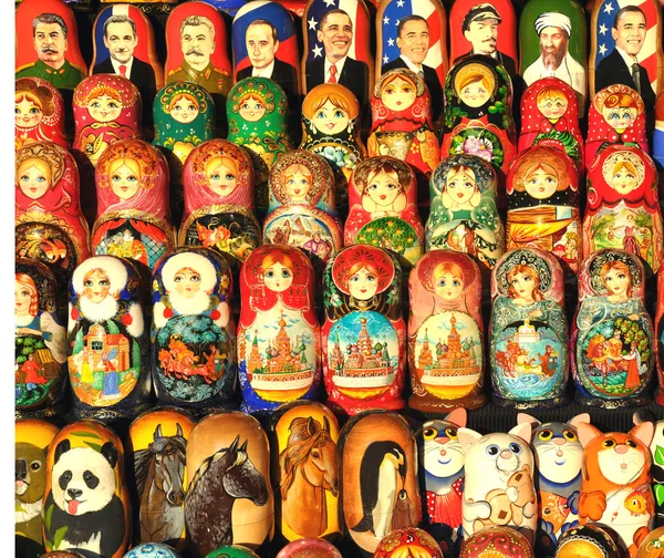 stock image Russian dolls (matrioshka)