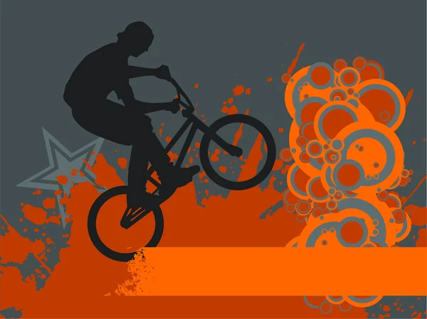 跳你的自行车 — 图库矢量图片