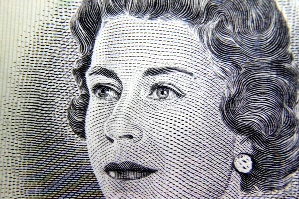Canadian dollar Queen — Stock Photo, Image