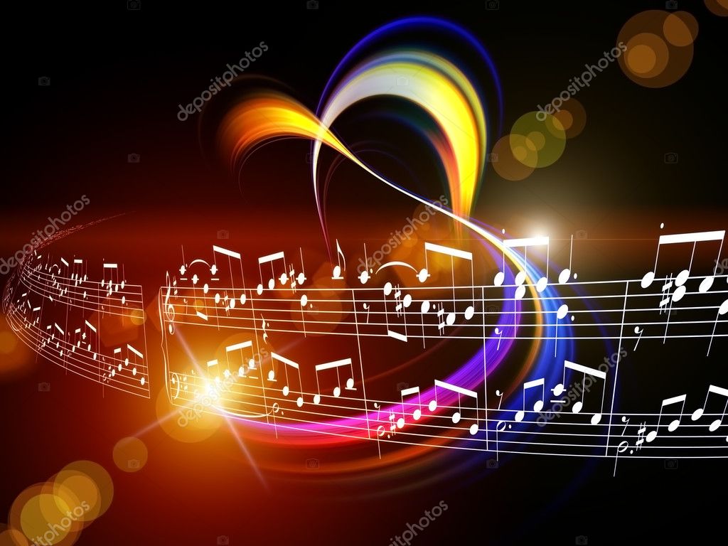 Dynamic Music Abstract — Stock Photo © agsandrew #5236486