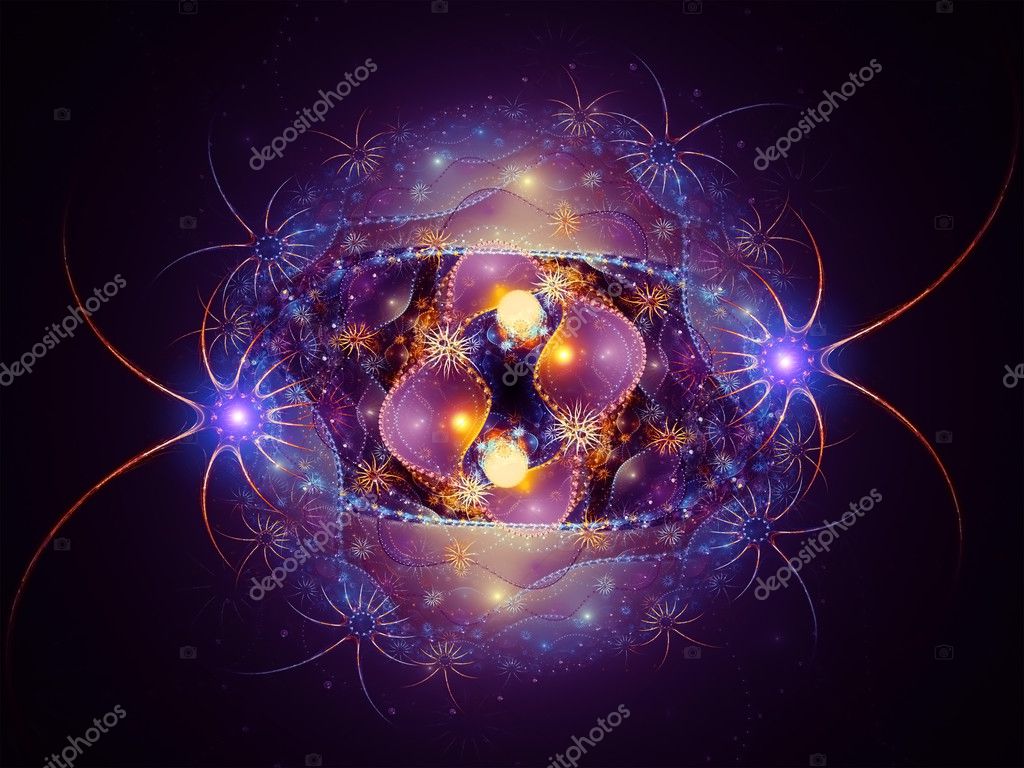 Abstract Deep Sea Fractal Wallpaper Stock Photo Image By C Agsandrew