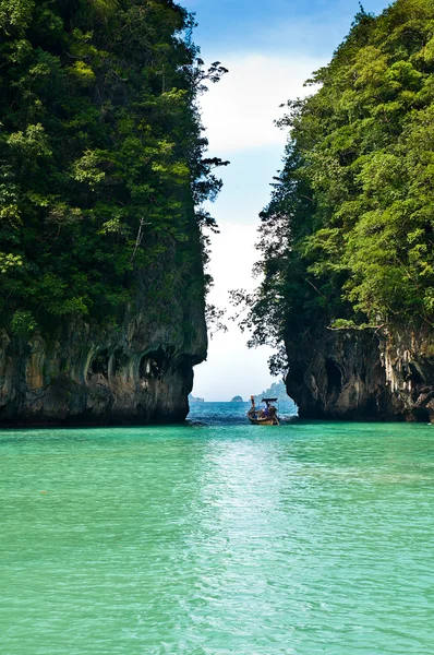 Turkusowe laguny w Tajlandii — Zdjęcie stockowe