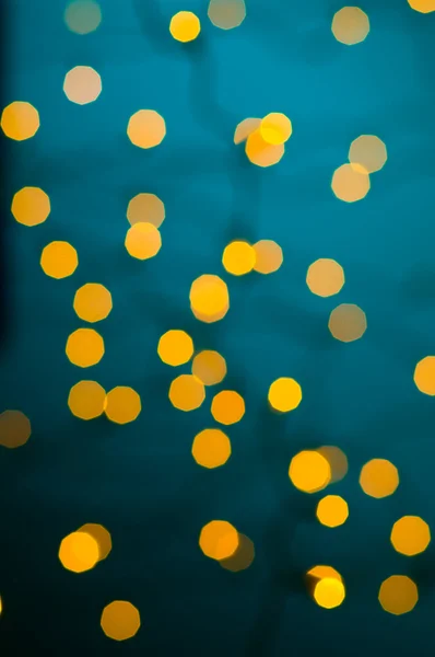 Green background with gold dots — Stock Photo, Image