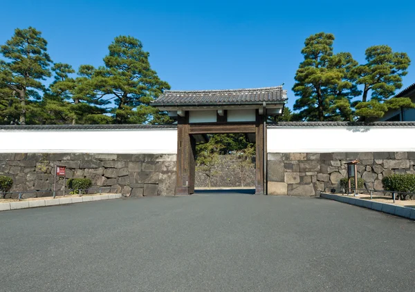 Palace City Gate Unprotected Open Sunny Day — Stock Photo, Image