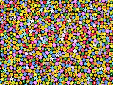 Seamless floral background clipart