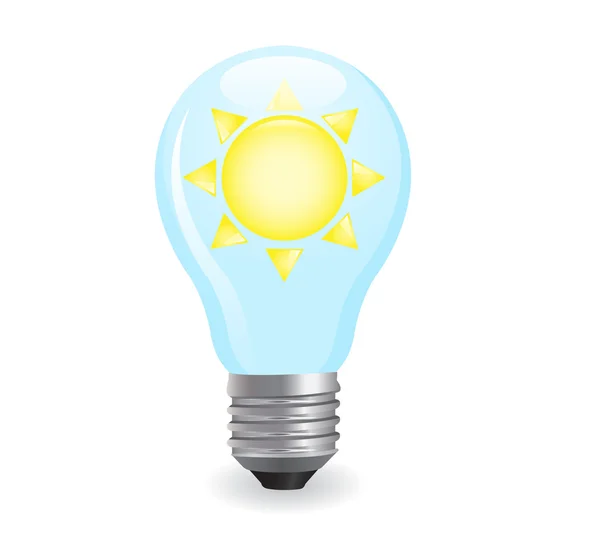 Electric light bulb — Stock Vector