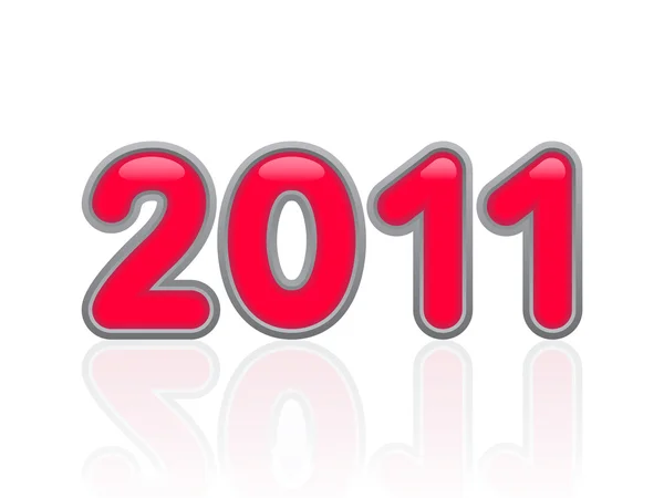 Datum för det nya året — Stockfoto