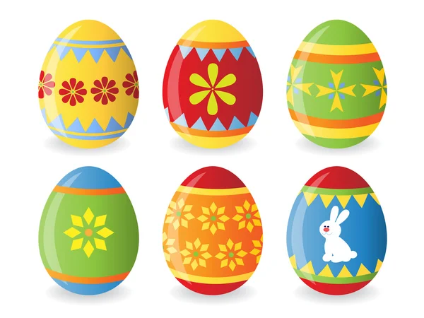 Vextor easter eggs — Stock Photo, Image