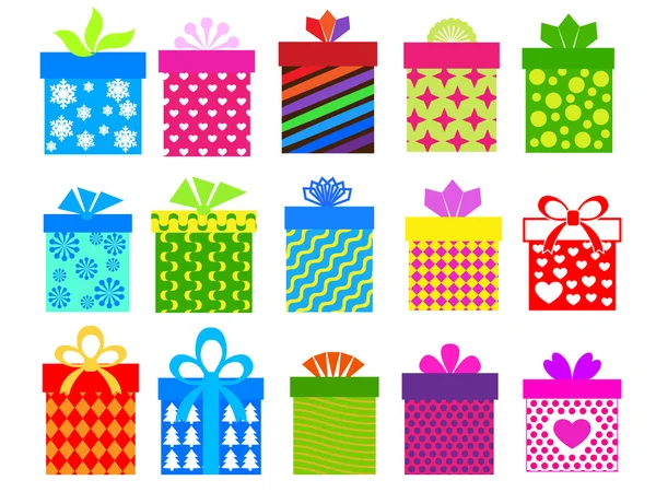 Gift box set — Stock Photo, Image