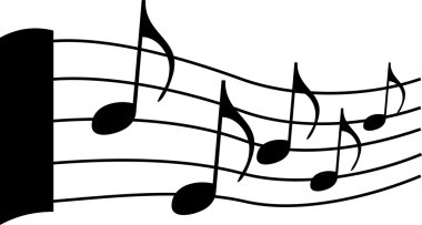 Musical notes clipart