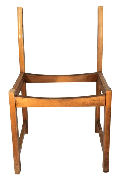 Skeleton houten stoel — Stockfoto