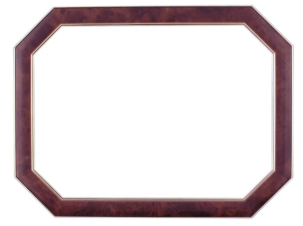 Marco octagonal, aislado sobre fondo blanco —  Fotos de Stock