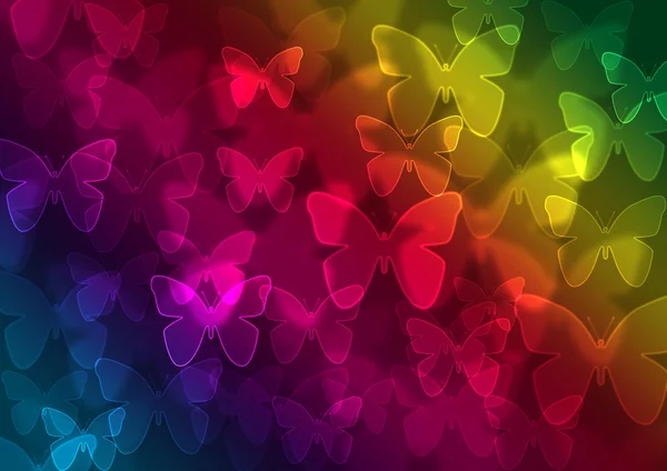 stock image Butterfly bokeh effect