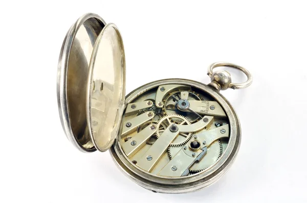 古い時計のメカニズム — ストック写真
