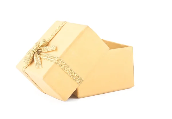 Желтый ящик — стоковое фото