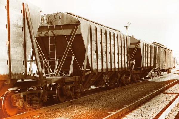 Staré Železnice Některé Retro Vozy — Stock fotografie