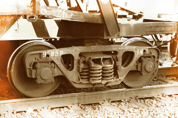 Fragmento de un vagón viejo — Foto de Stock