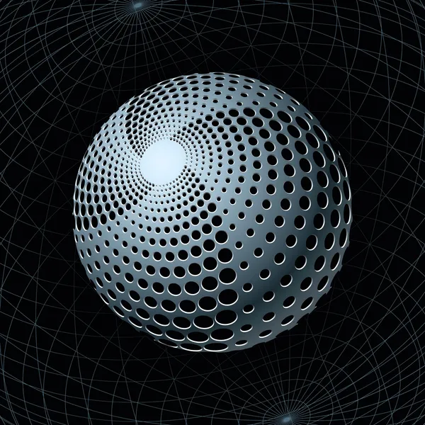 Gravity Sphere — Stock Vector