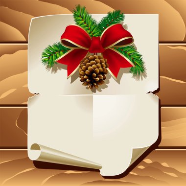 Christmas Letter clipart