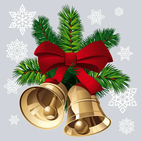 Dzwonki Boże Narodzenie — Wektor stockowy