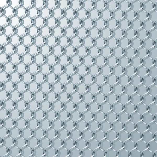 Fond Clôture Maillon Chaîne Illustration Vectorielle — Image vectorielle