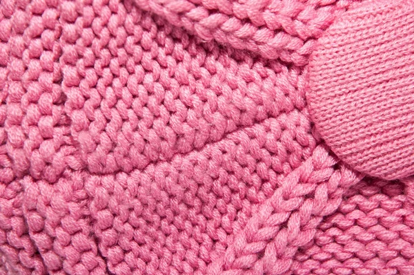 Indah kain pabrik merah muda — Stok Foto