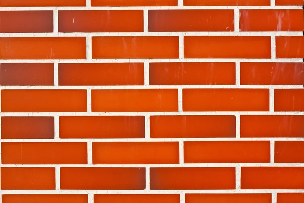 Ściana Czerwonej Cegły — Zdjęcie stockowe