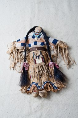 Amerikan Kızılderili tarihsel kültür kukla nesne