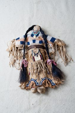 American indian historical culture puppet object clipart