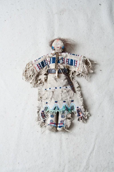 Американських Індіанців Історичною Спадщиною Ляльковий Єкта — стокове фото