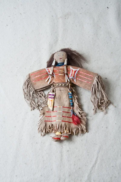 stock image American indian historical culture puppet object