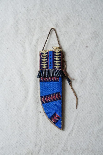 American Indian Historical Museum Culture Sheath — Stock Photo, Image