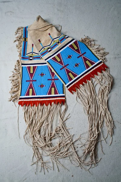 美国印第安历史博物馆文化袋 — 图库照片
