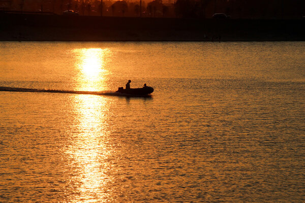 Золотой закат

