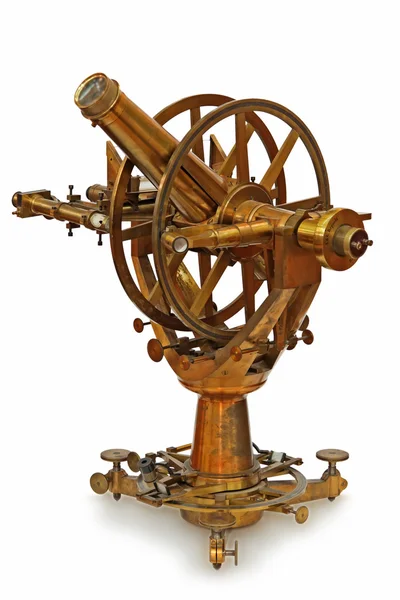 Antieke telescopische meetinstrument Stockfoto