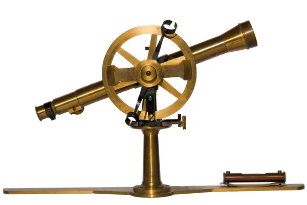 Old Measuring Instrument Surveying Alignment — Stock Photo, Image