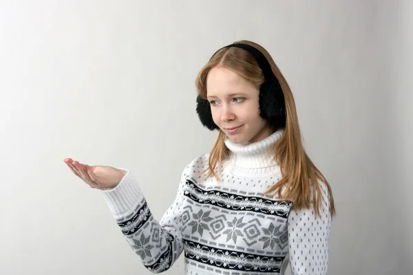 stock image Holding in his hand