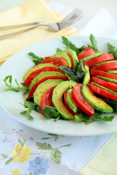 Salad with avocado — Stock Photo, Image