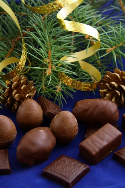 Choklad till jul — Stockfoto