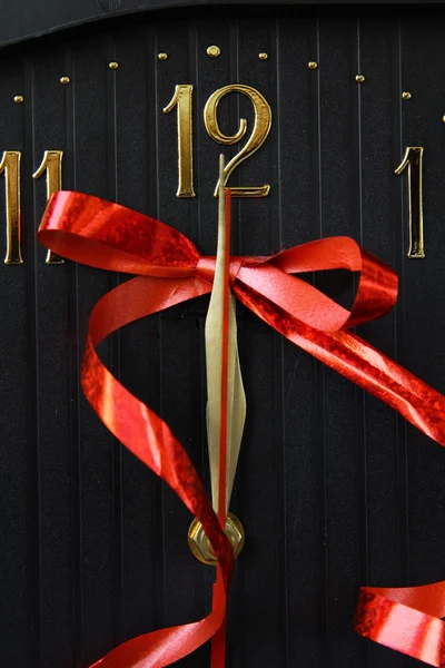 stock image Christmas clock