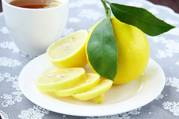 Citronový čaj — Stock fotografie