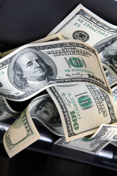 Lot of U.S. dollars — Stock Photo, Image