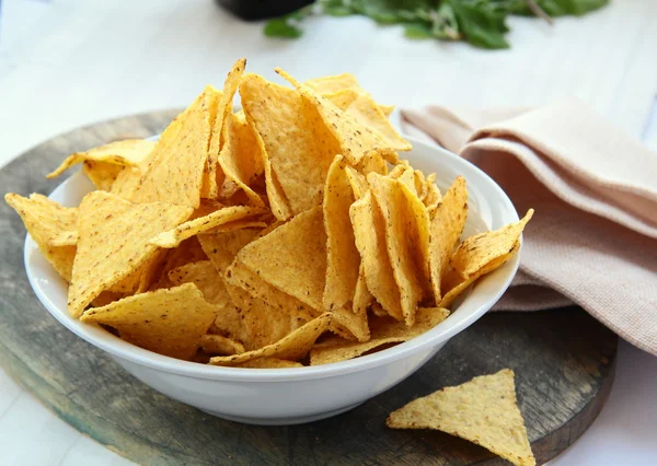 Mexikanische Mais-Chips — Stockfoto